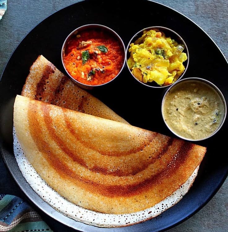 easy dosa recipe with rice flour madhu's everyday indian